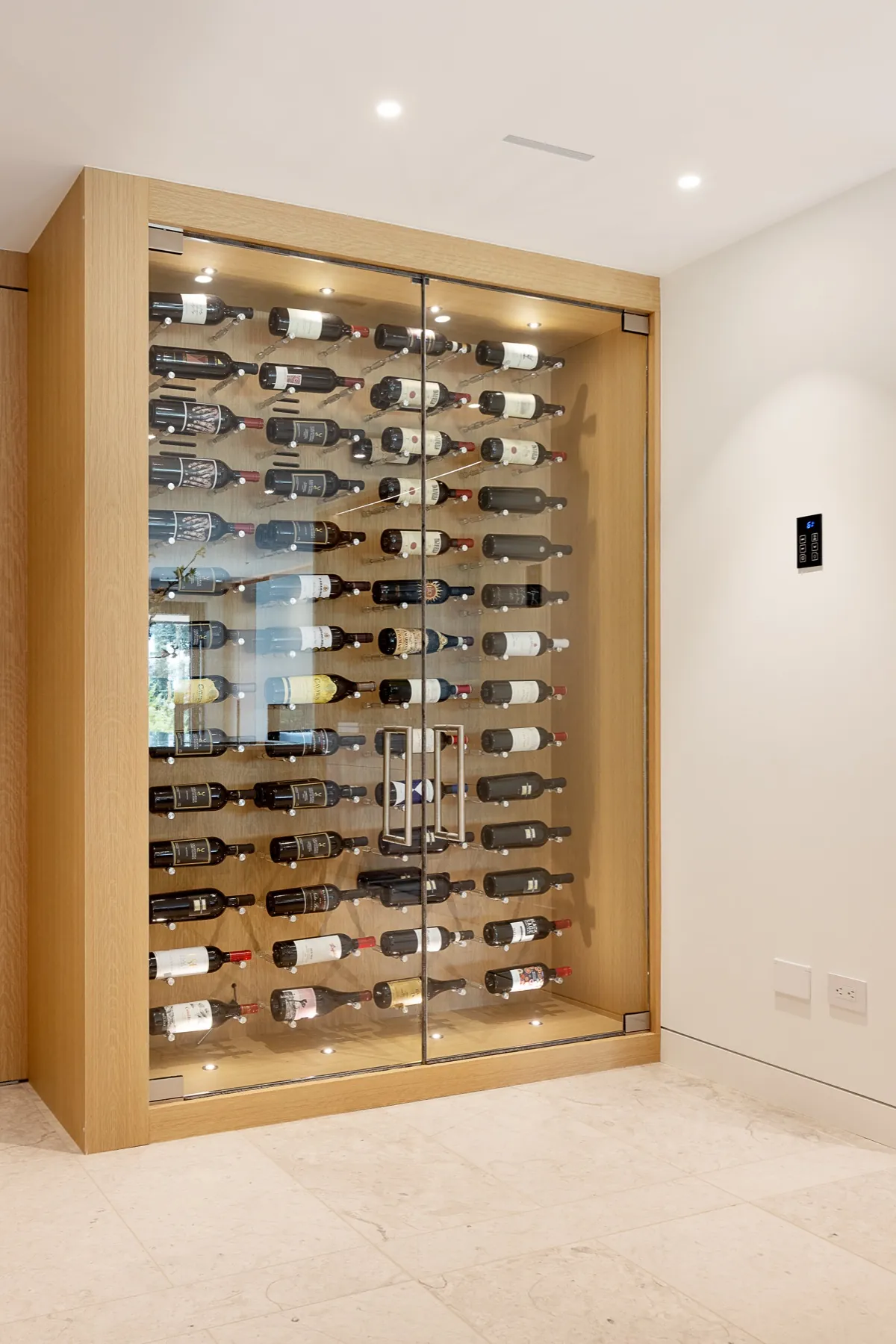 Shoreline, Wine cellar detail