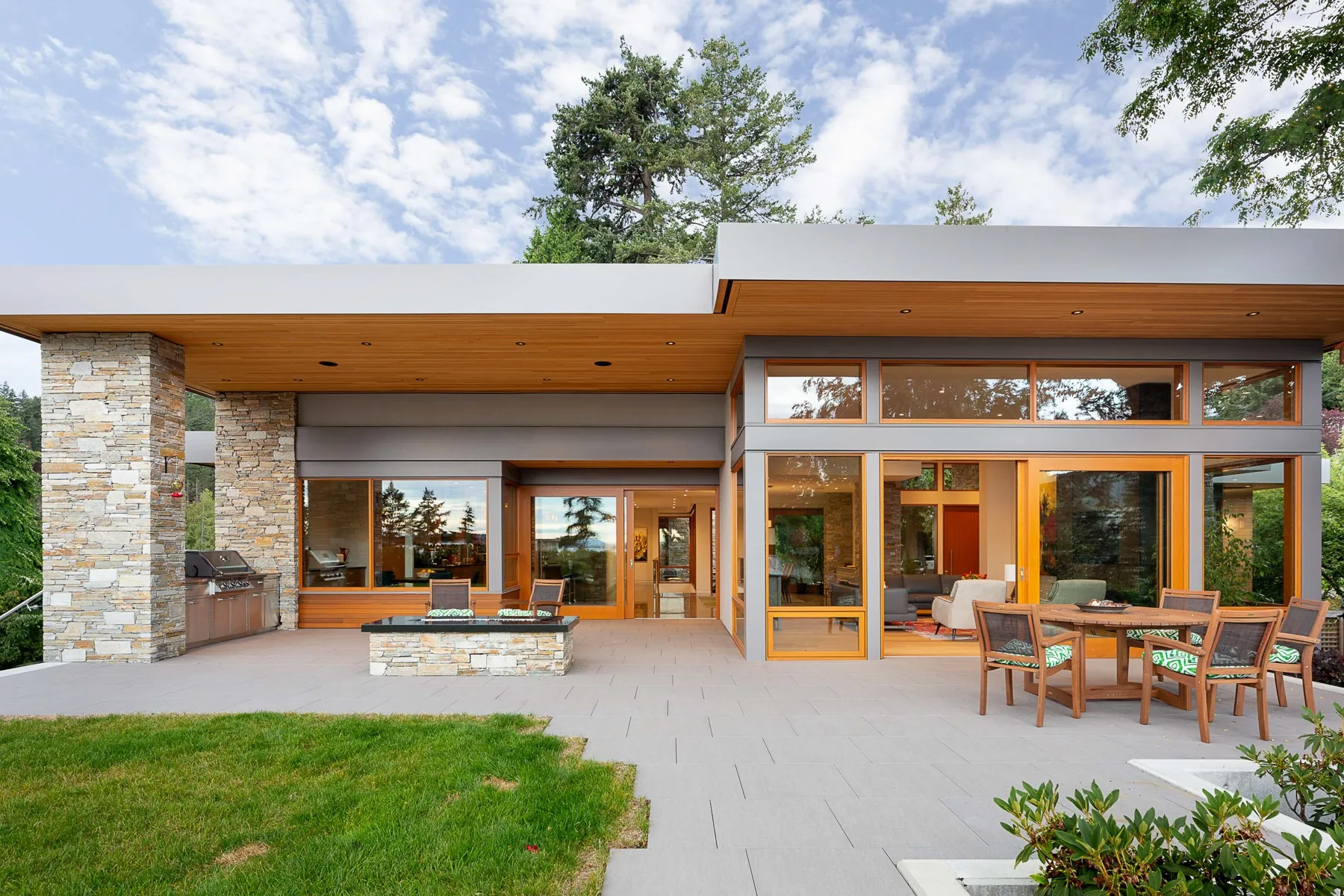 The Cove, Rear exterior day